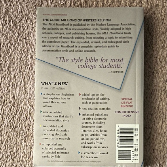 MLA Handbook for Writers of research papers sixth edition - Picture 2 of 2